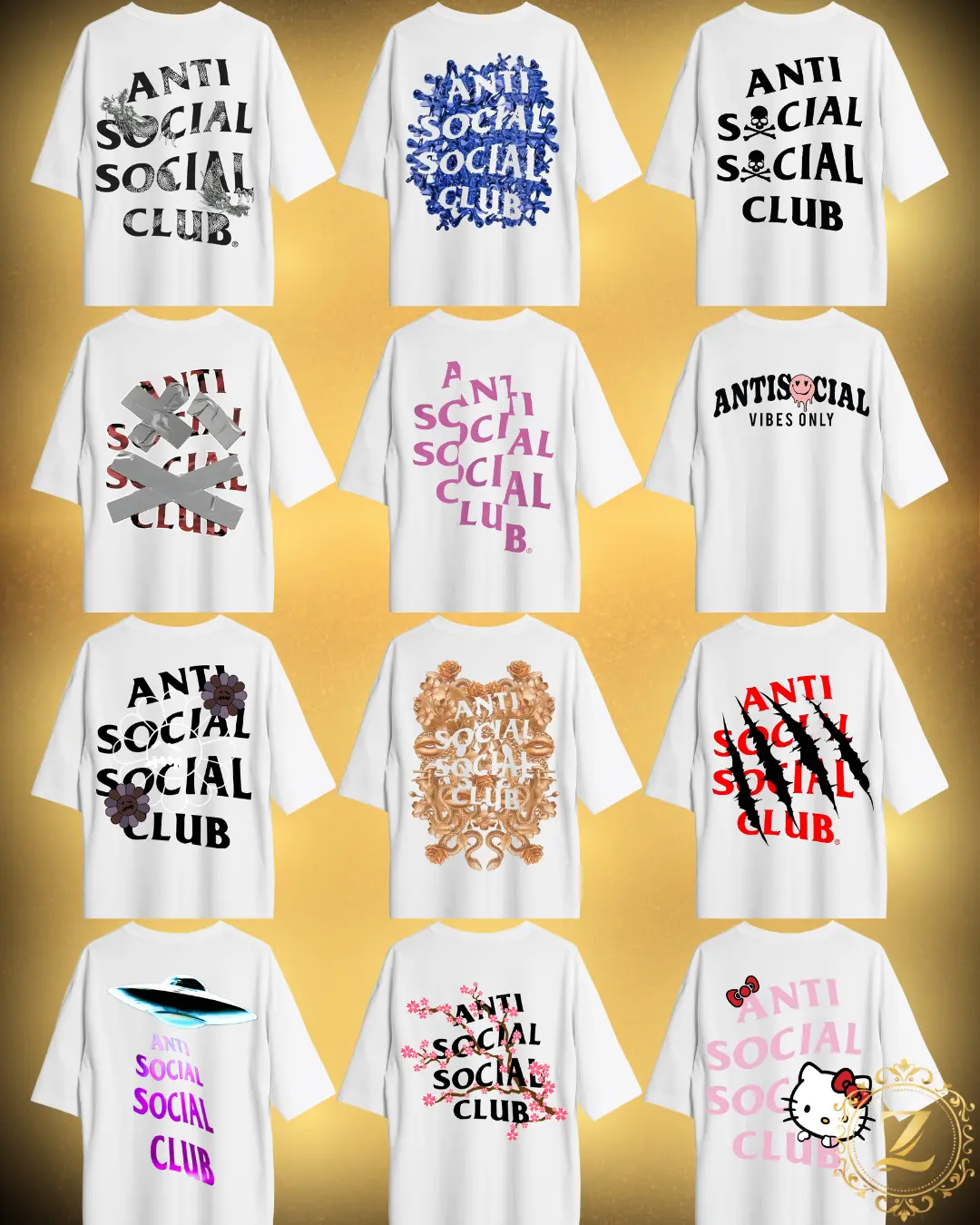 ANTI SOCIAL BLANCO - ZERATTIAMO